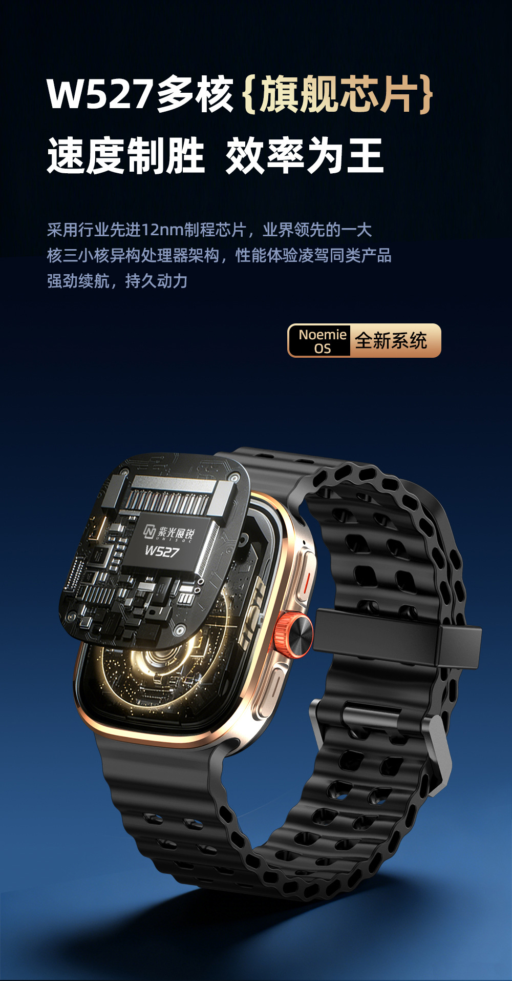 小狮2026旗舰智能手表四核5G全网通大模型安卓AI手表-3