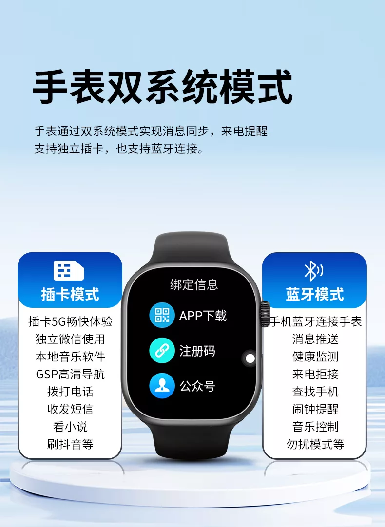 小狮AI手表M16四核5G插卡全网通安卓AI智能手表2026