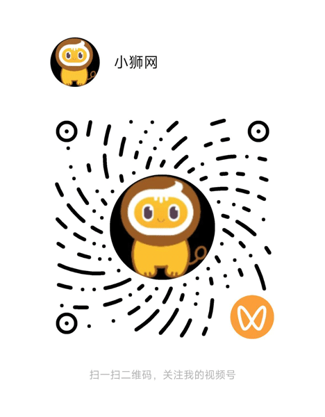 小狮网视频号